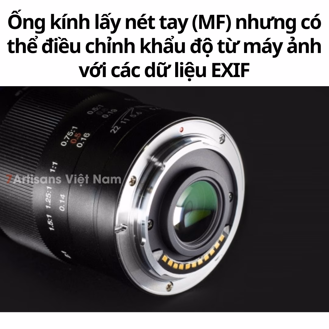 Laowa 50mm F2.8 2X Ultra Macro APO dành riêng cho M4/3