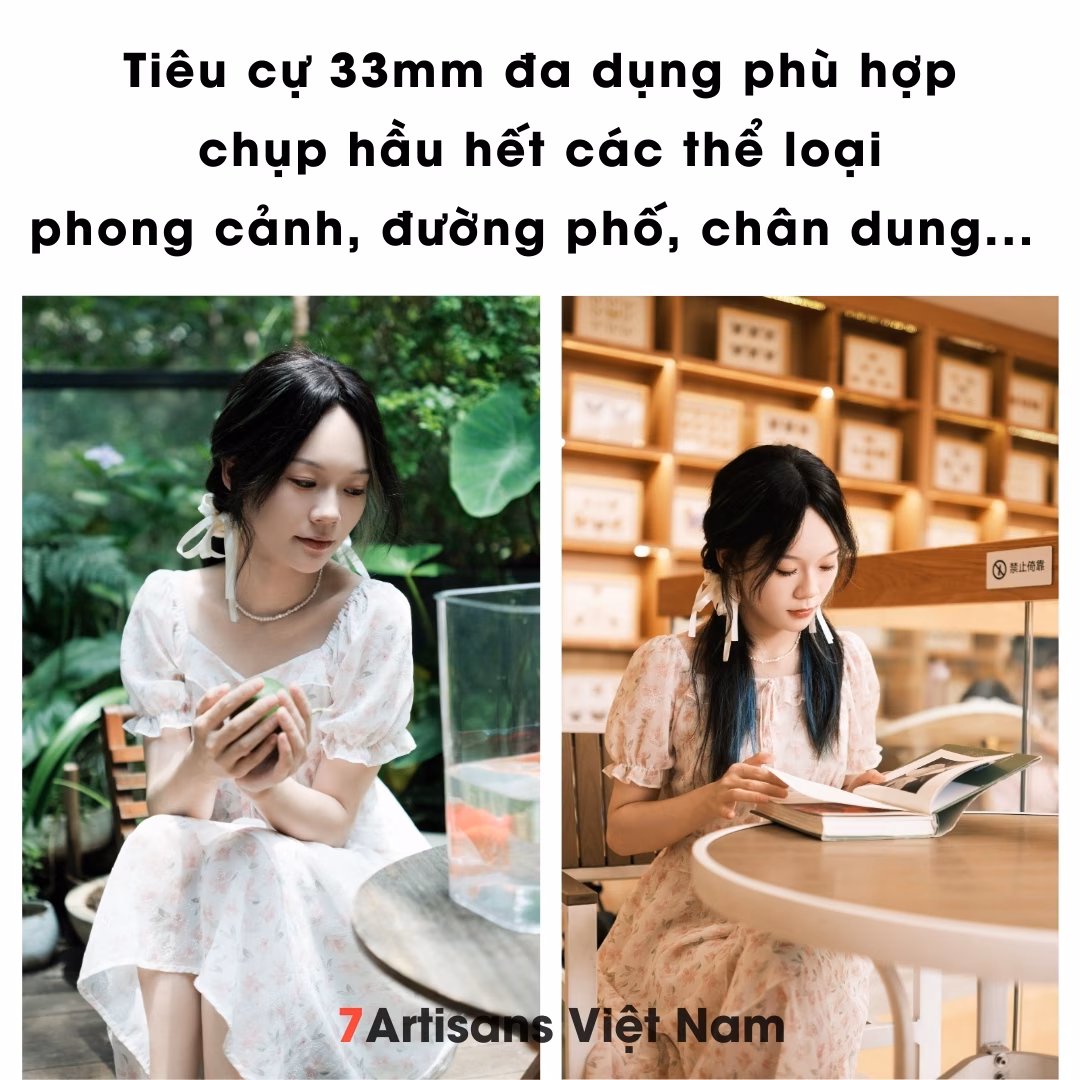 Viltrox 33mm F1.4 Auto Focus White Limited Edition (Trắng) – Lens đa dụng lấy nét tự động dành cho Fujfilm
