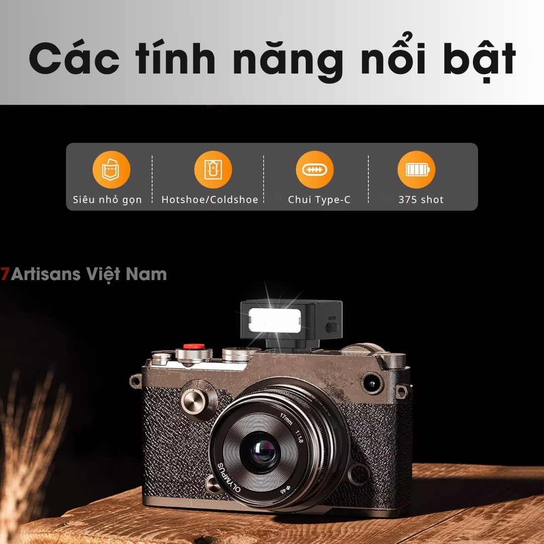 Đèn Flash Ulanzi SL01 – Đèn Flash Super mini