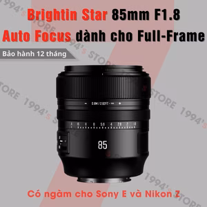 Brightin Star 85mm F1.8 AF – Lens chân dung xóa phông có Auto Focus for Full-Frame