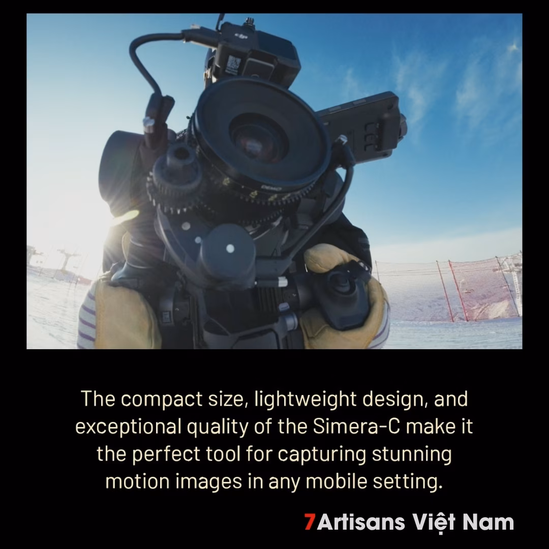 Bộ 5 lens Cine Thypoch Simera-C for Full-Frame – Lens chuyên quay phim 21mm/28mm/35mm/50mm/75mm – T1.5