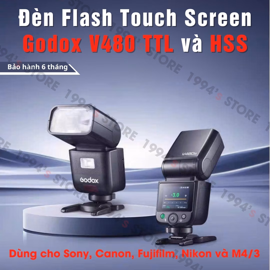 Đèn Flash Godox V480 GN50