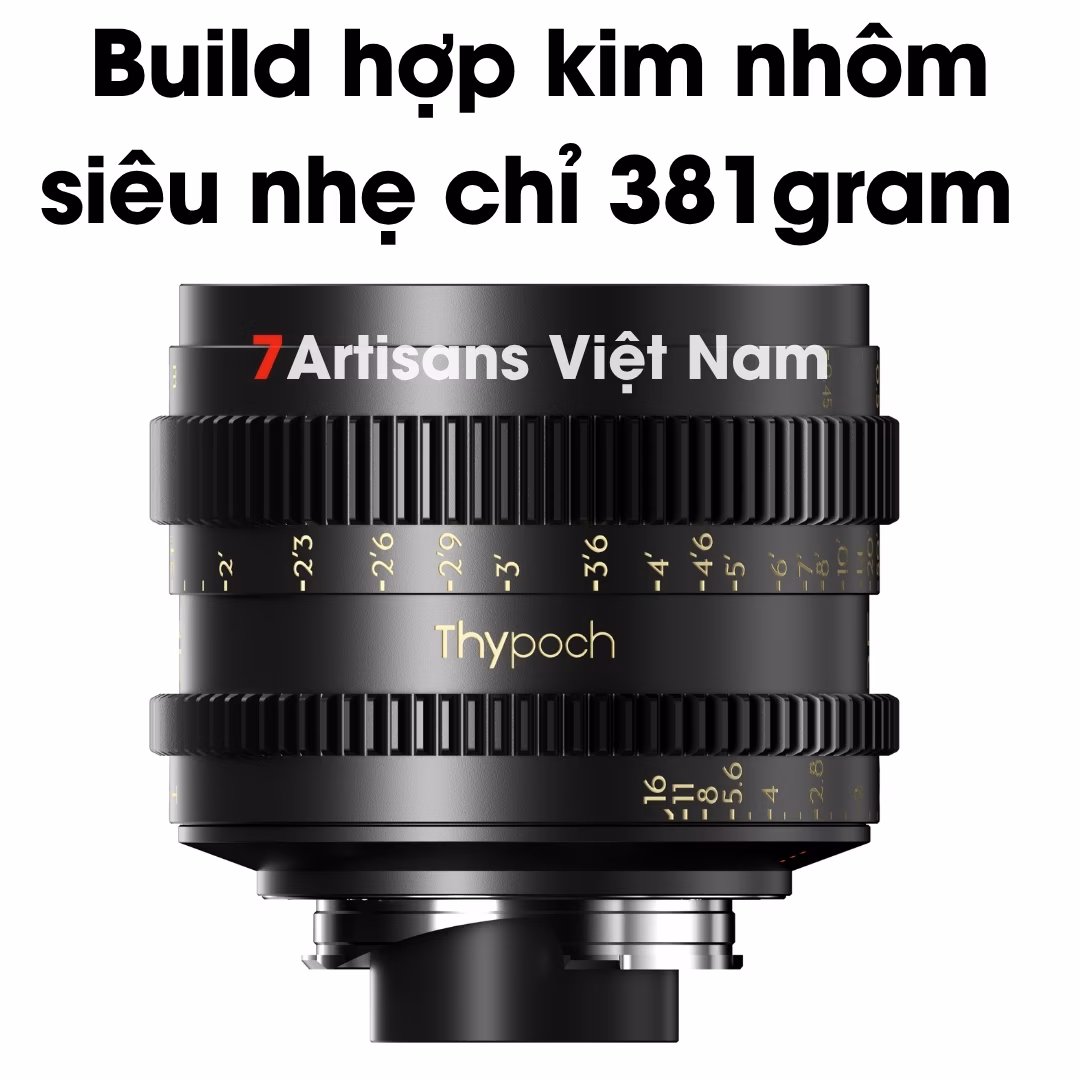 Thypoch 35mm T1.5 Cine Simera-C for Full-Frame