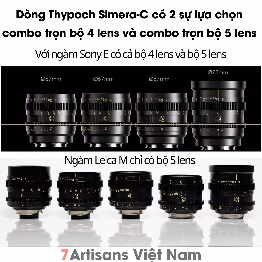 Thypoch 28mm T1.5 Cine Simera-C for Full-Frame
