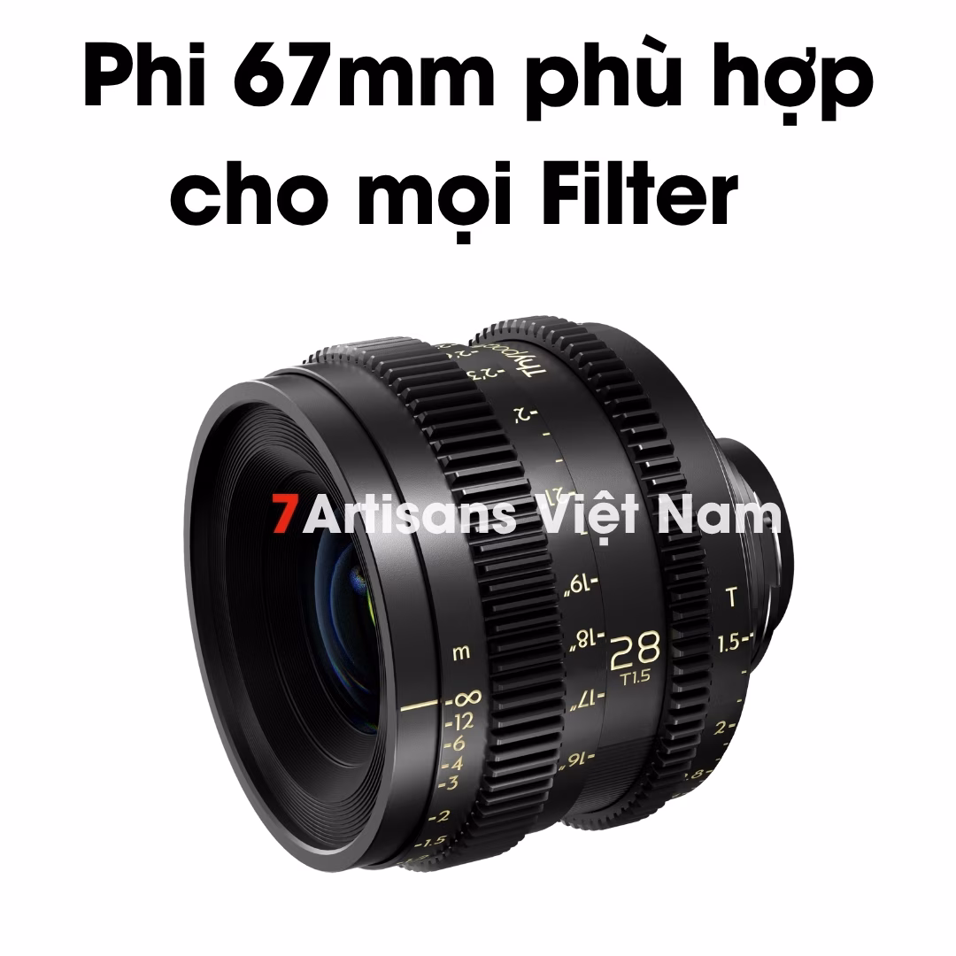 Thypoch 28mm T1.5 Cine Simera-C for Full-Frame