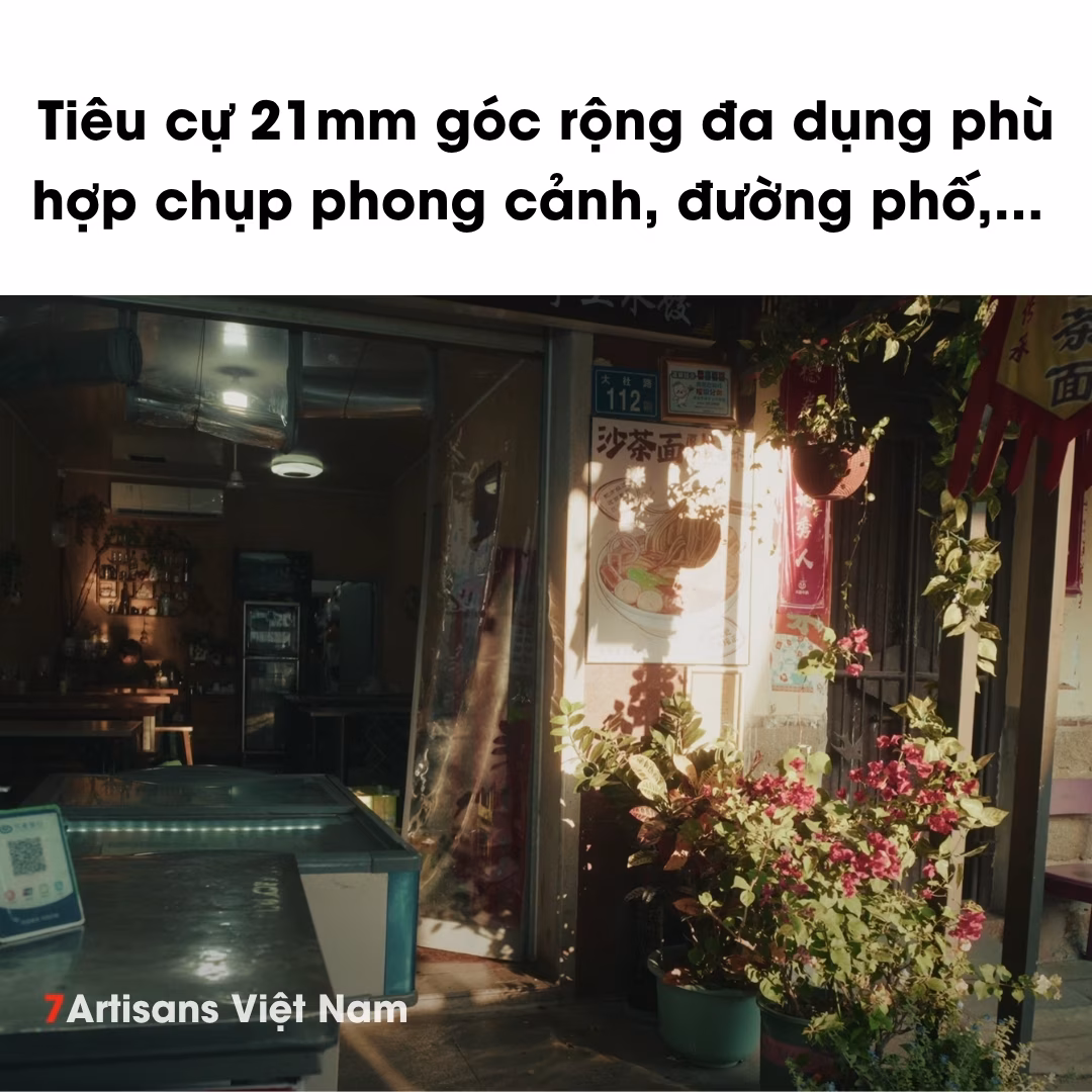 Thypoch 21mm T1.5 Cine Simera-C for Full-Frame – Lens chuyên quay phim góc rộng