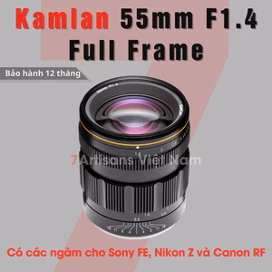 Kamlan 55mm F1.4 Full-Frame – Lens chân dung xóa phông mù mịt