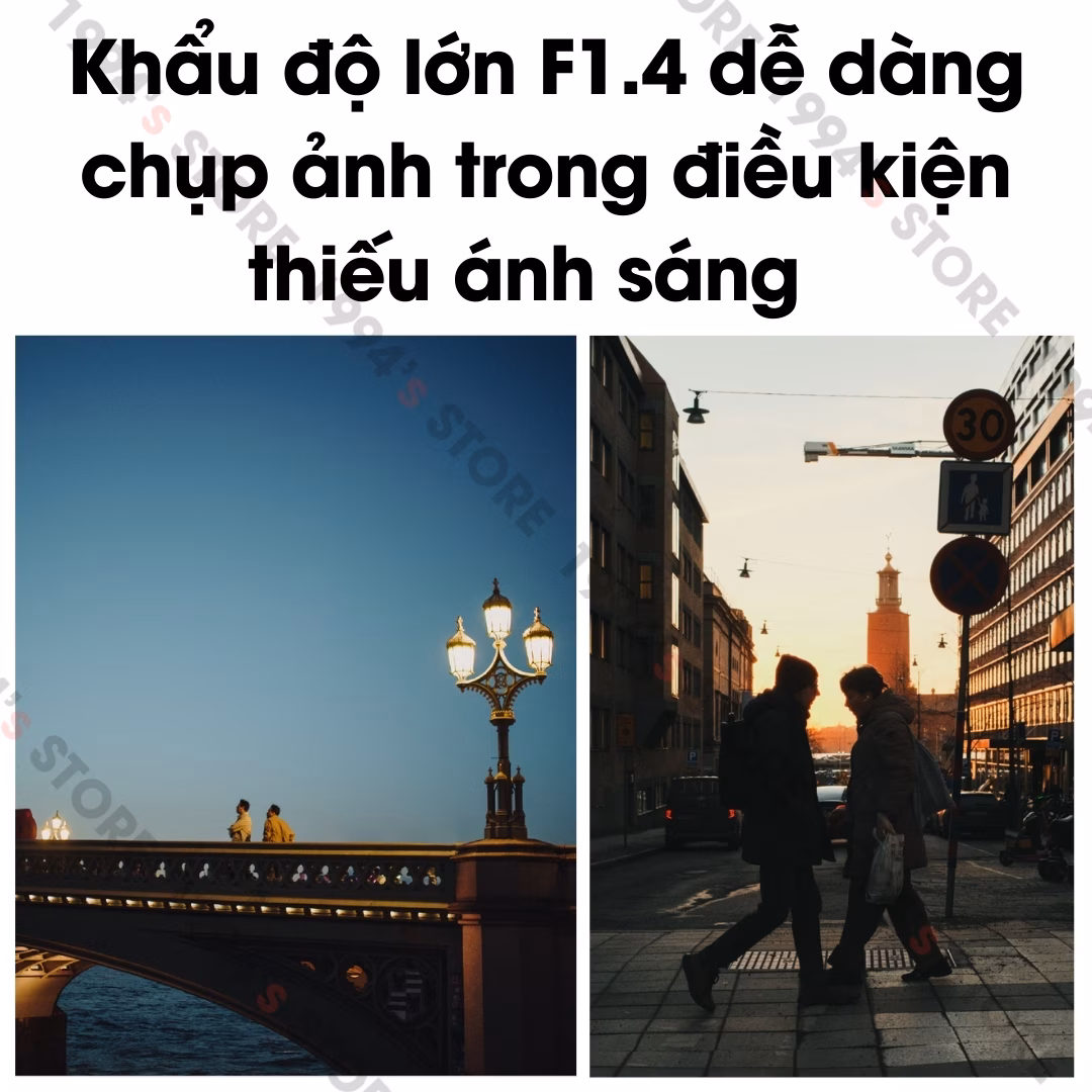 Thypoch Simera 35mm F1.4 ASPH Full-Frame – Có màu Black & Silver