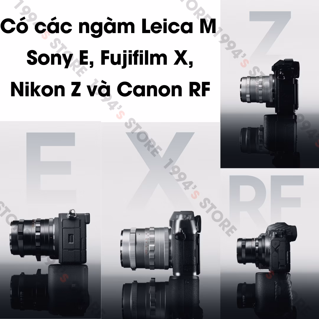 Thypoch Simera 28mm F1.4 ASPH Full-Frame – Có màu Black & Silver