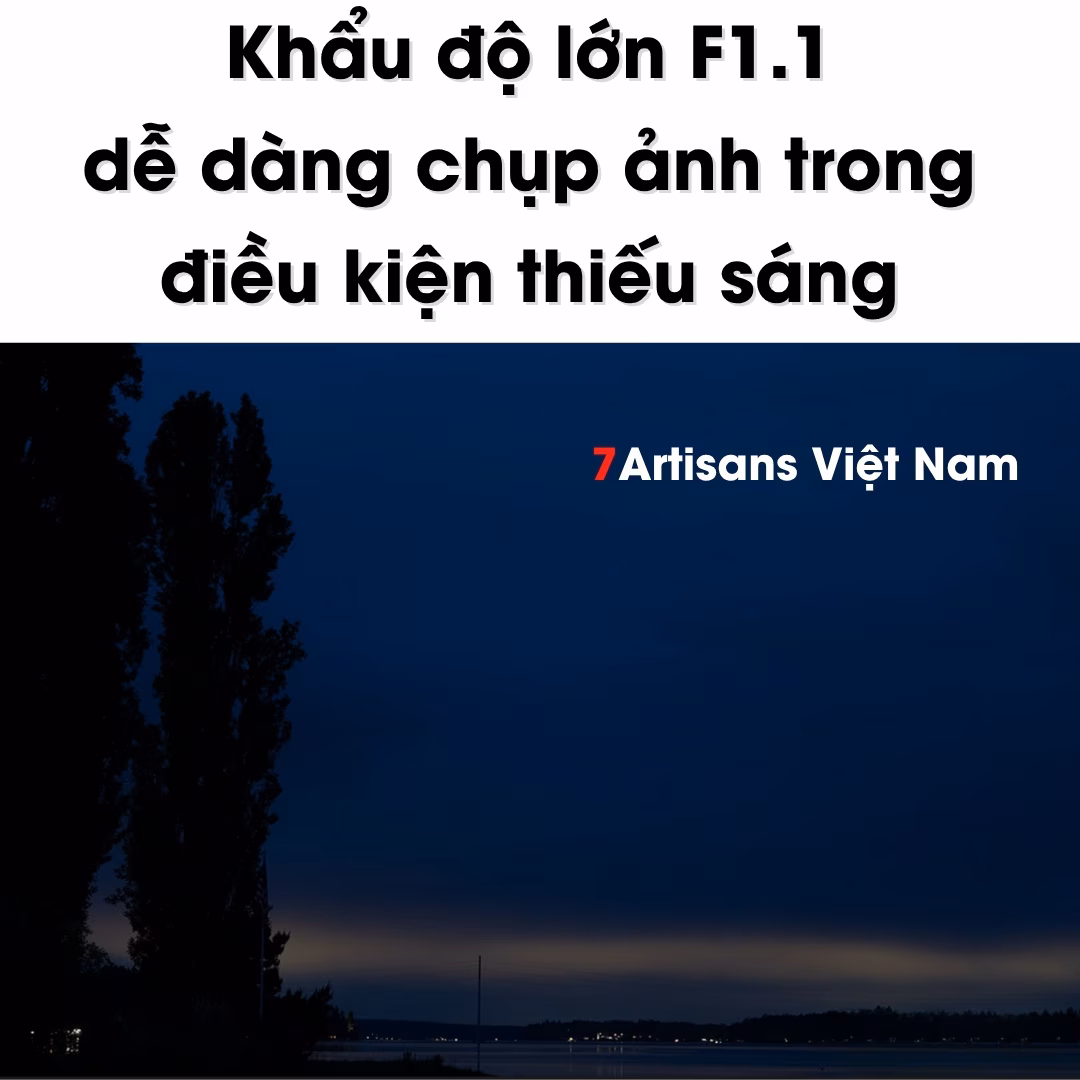 Kamlan 50mm F1.1 Mark II – Lens chân dung xóa phông mù mịt