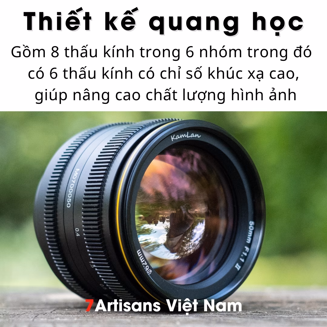 Kamlan 50mm F1.1 Mark II – Lens chân dung xóa phông mù mịt