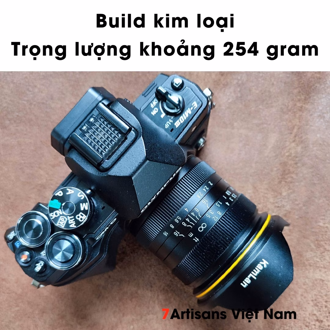 Kamlan 15mm F2.0 siêu rộng khẩu độ lớn cho APS-C