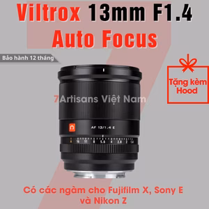 Viltrox 13mm F1.4  Auto Focus – Lens góc siêu rộng