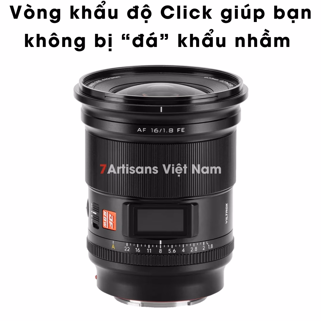 Viltrox 16mm F1.8  Auto Focus Full-Frame – Lens góc siêu rộng