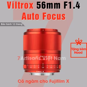Viltrox 56mm F1.4 Auto Focus Red Limited Edition (Màu Đỏ) chuyên chân dung dành cho FujfilmX