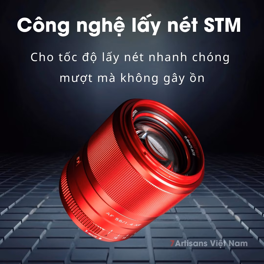 Viltrox 56mm F1.4 Auto Focus Red Limited Edition (Màu Đỏ) chuyên chân dung dành cho FujfilmX