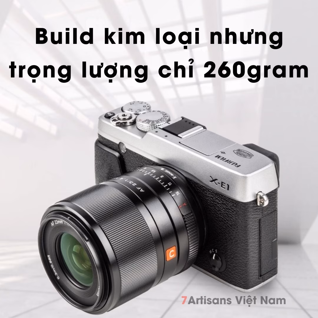 Viltrox 23mm F1.4  Auto Focus – Lens góc rộng đa dụng lấy nét tự động