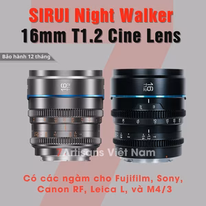 SIRUI Night Walker Super35 16mm T1.2 Cine Lens