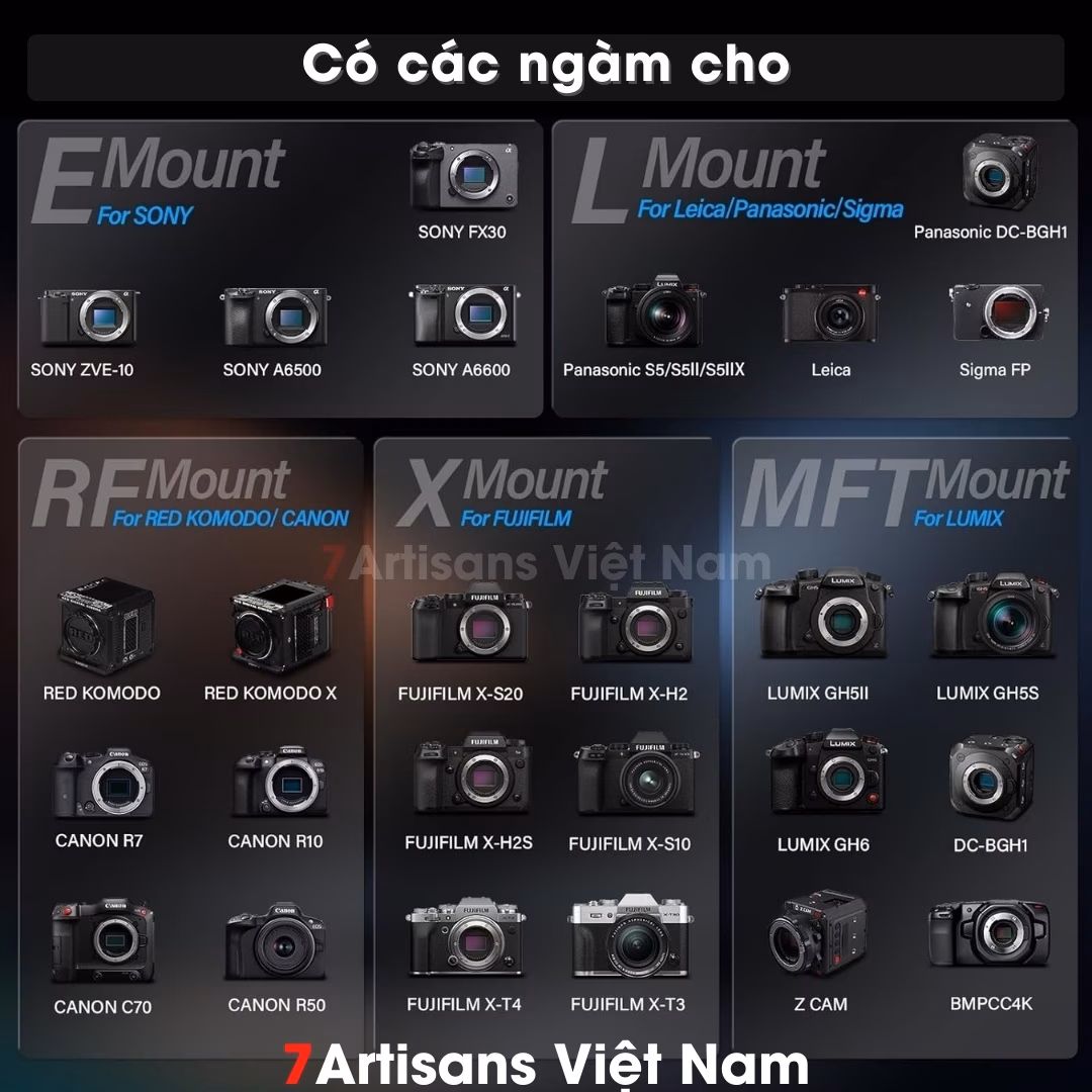 SIRUI Night Walker Super35 16mm T1.2 Cine Lens