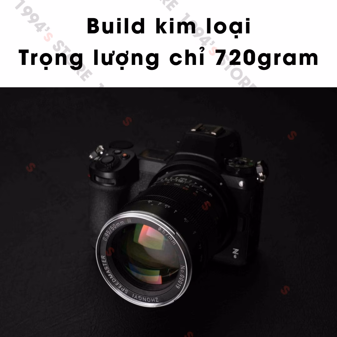 Mitakon Speedmaster 50mm F0.95 Mark III dành cho Full-Frame