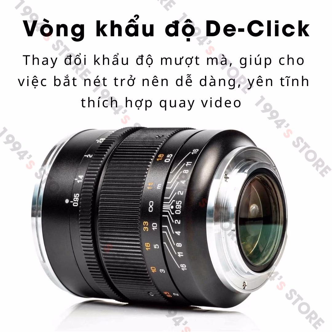 Mitakon Speedmaster 50mm F0.95 Mark III dành cho Full-Frame