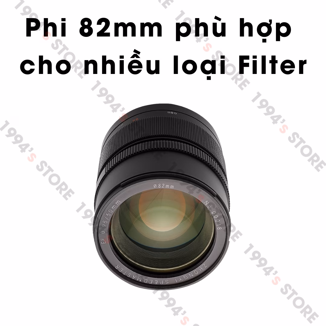 Mitakon Speedmaster 50mm F0.95 dành cho Full-Frame – ngàm cho Canon EF
