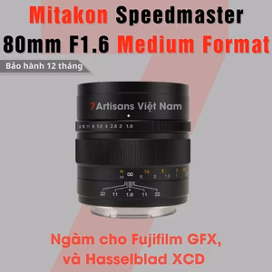 Mitakon Zhongyi Speedmaster 80mm F1.6 Medium Format