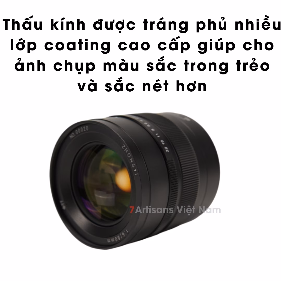 Mitakon Zhongyi Speedmaster 80mm F1.6 Medium Format