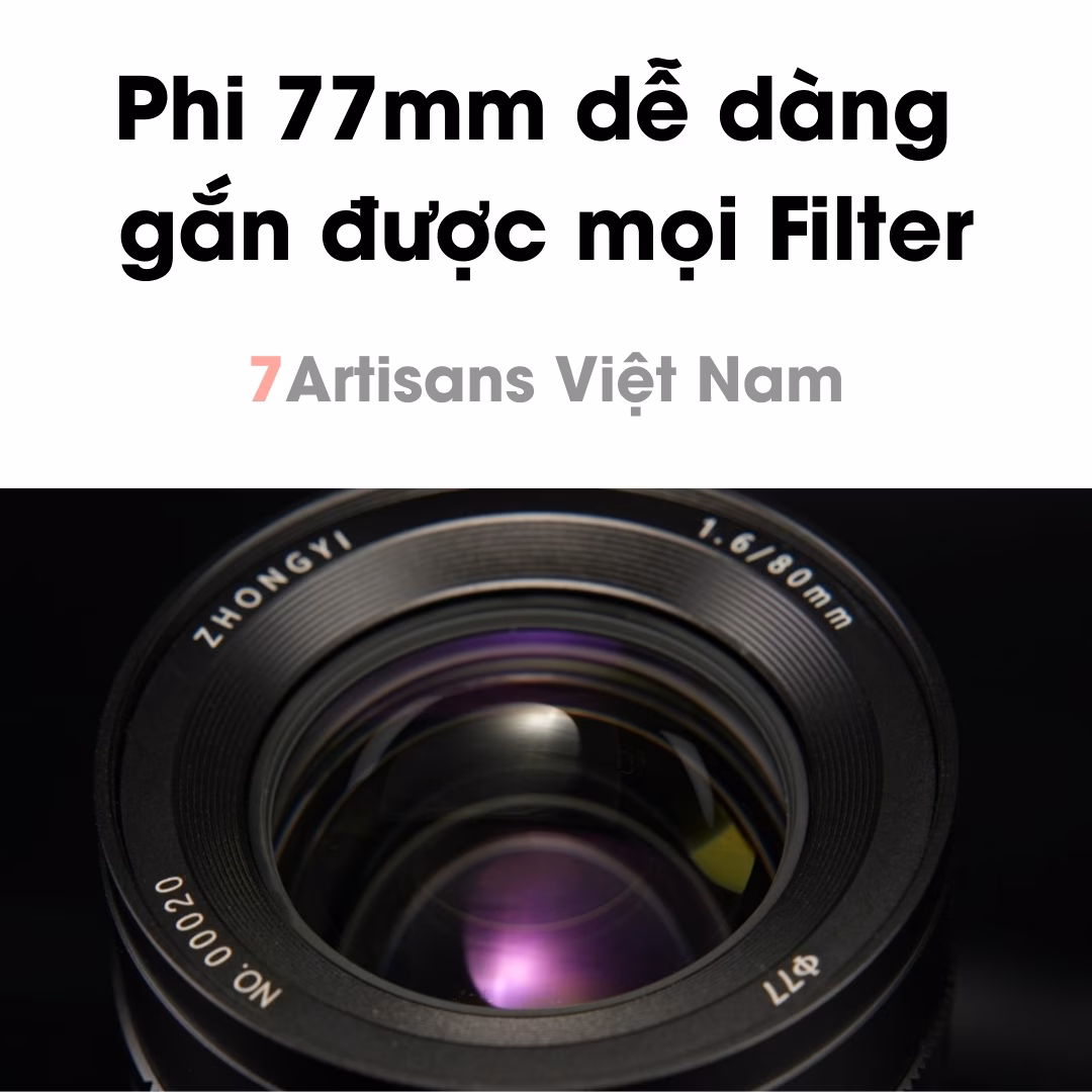 Mitakon Zhongyi Speedmaster 80mm F1.6 Medium Format