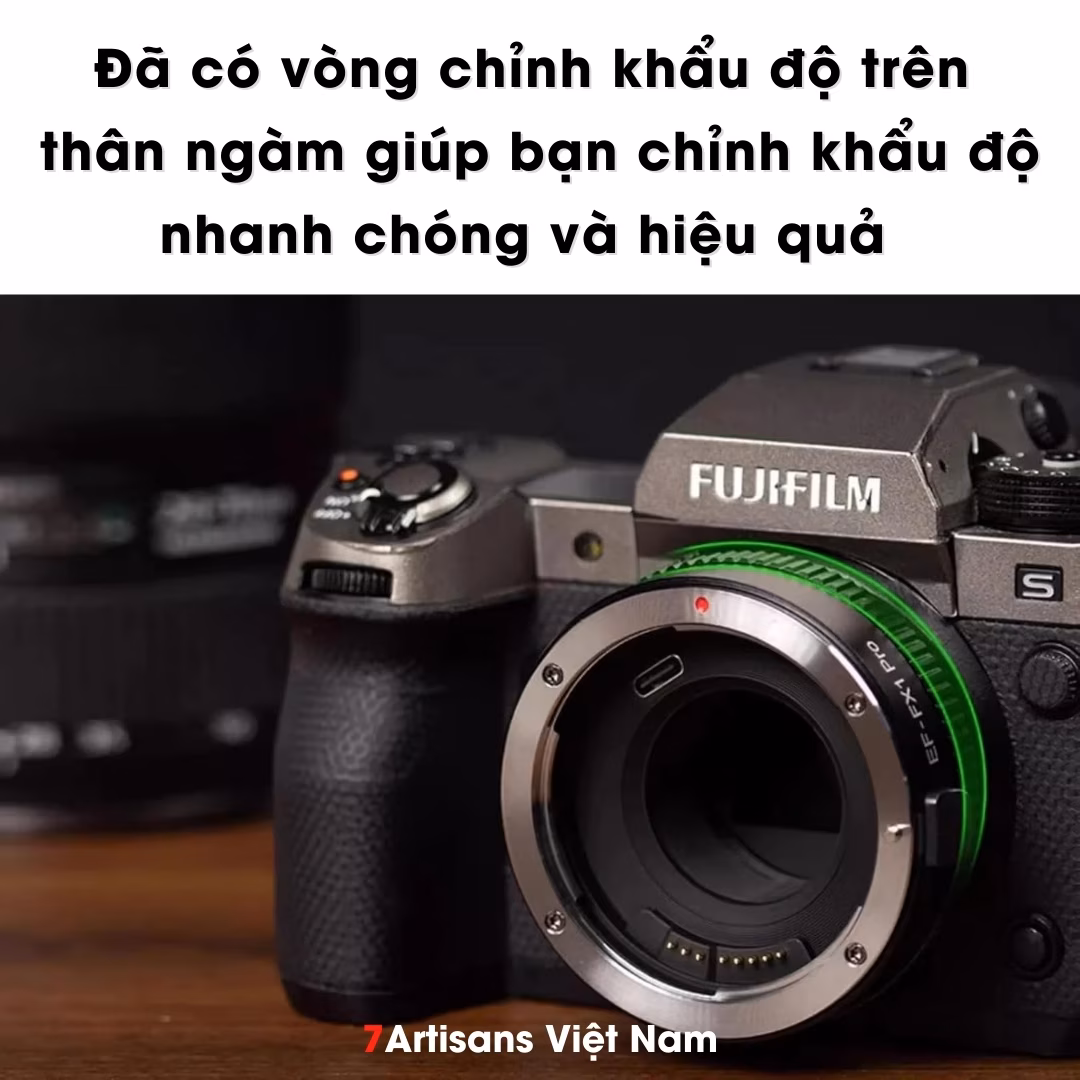 Viltrox EF-FX1 Pro Ngàm chuyển lấy nét tự động – Auto Focus siêu nhanh