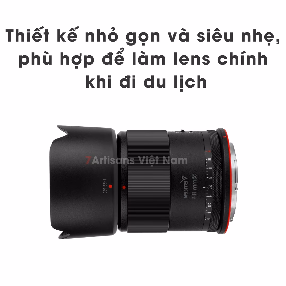 Vistilen 55mm F1.4 AF lấy nét tự động cho Canon EOS R – Lens chân dung xóa phông