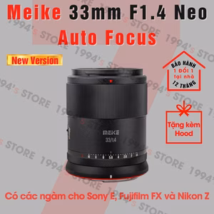 Meike 33mm F1.4 NEO Auto focus – Lens đa dụng lấy nét tự động