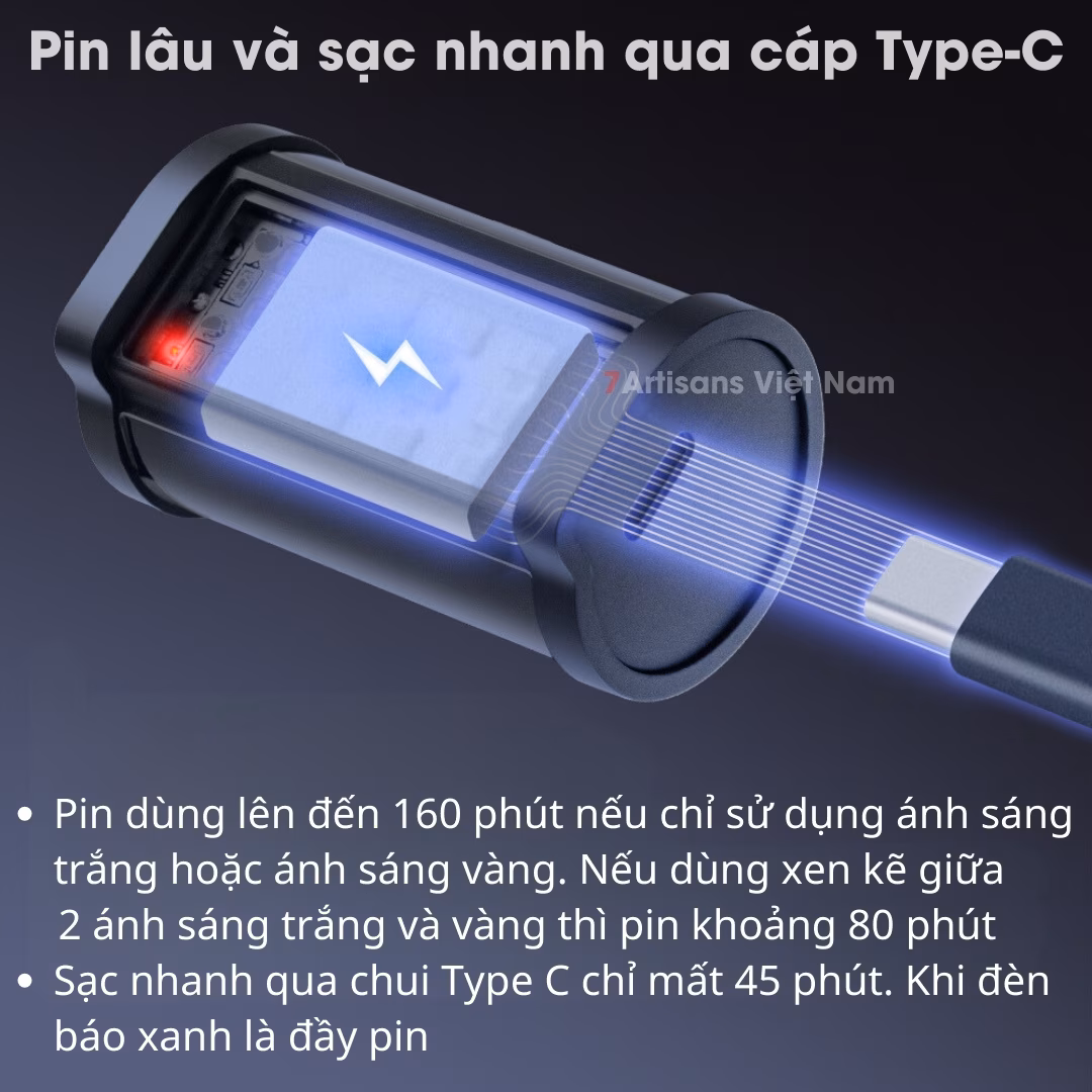 Đèn Led trợ sáng TTArtisan Super Mini Led Light , thiết kế giống cuộn film 135mm