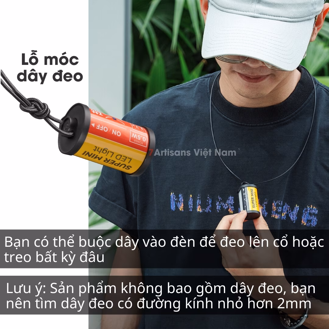 Đèn Led trợ sáng TTArtisan Super Mini Led Light , thiết kế giống cuộn film 135mm