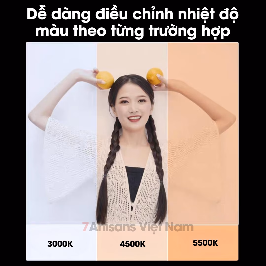 Đèn Led trợ sáng quay phim chụp ảnh W62