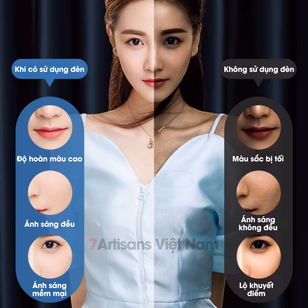 Đèn Led trợ sáng quay phim chụp ảnh W62