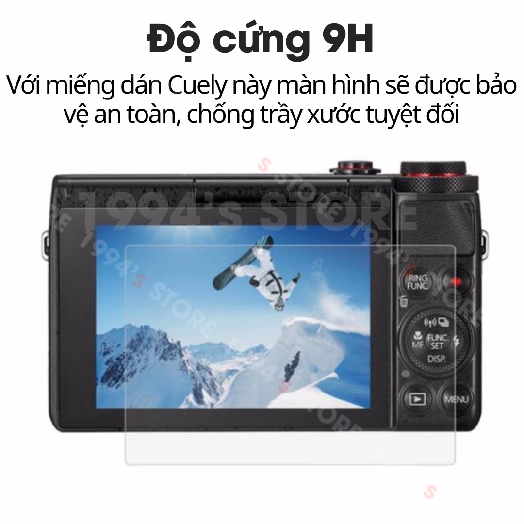 Kính cường lực cho máy ảnh Nikon Z đủ loại – Chính hãng Cuely