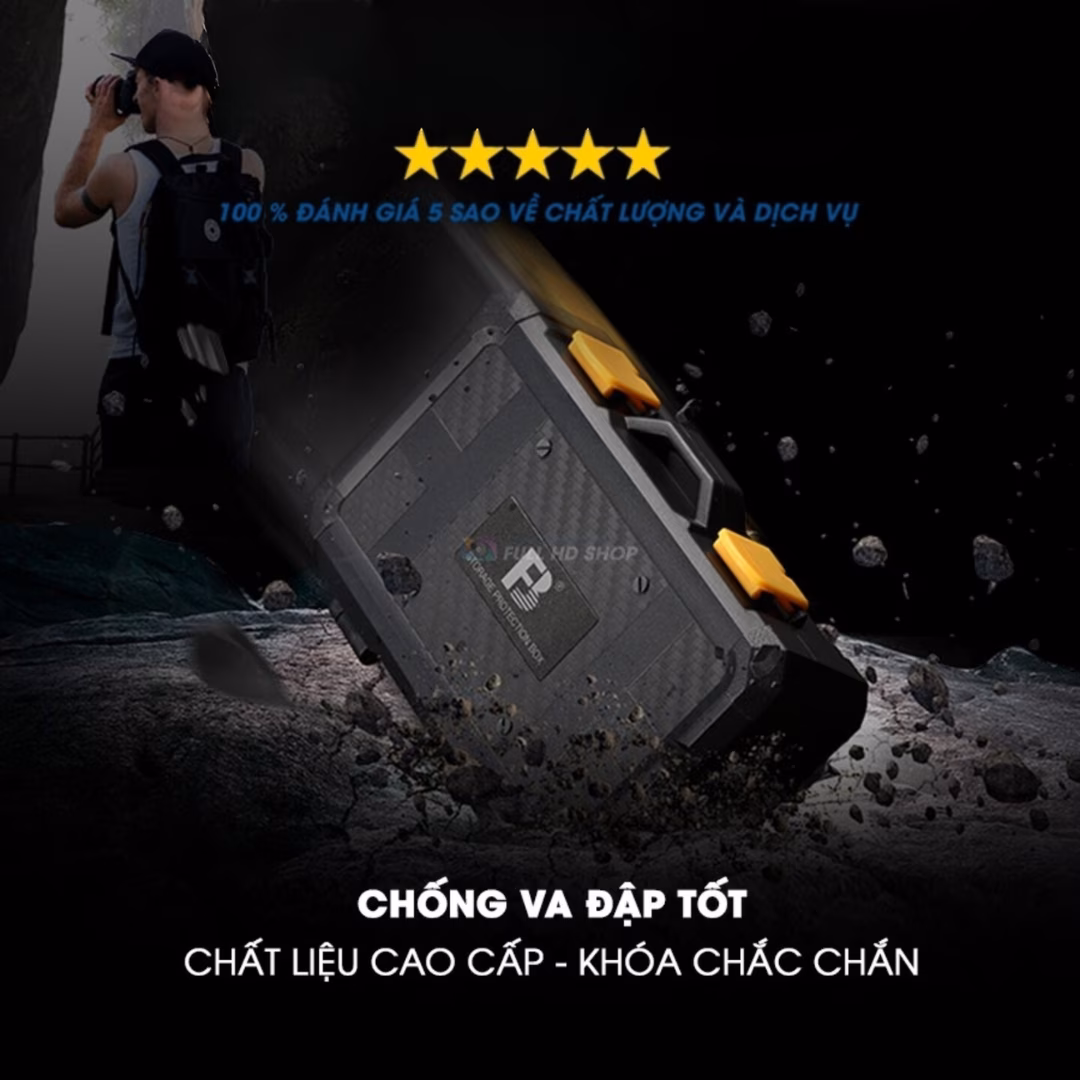 Hộp đựng thẻ nhớ và pin máy ảnh – Chống nước , chống va đập