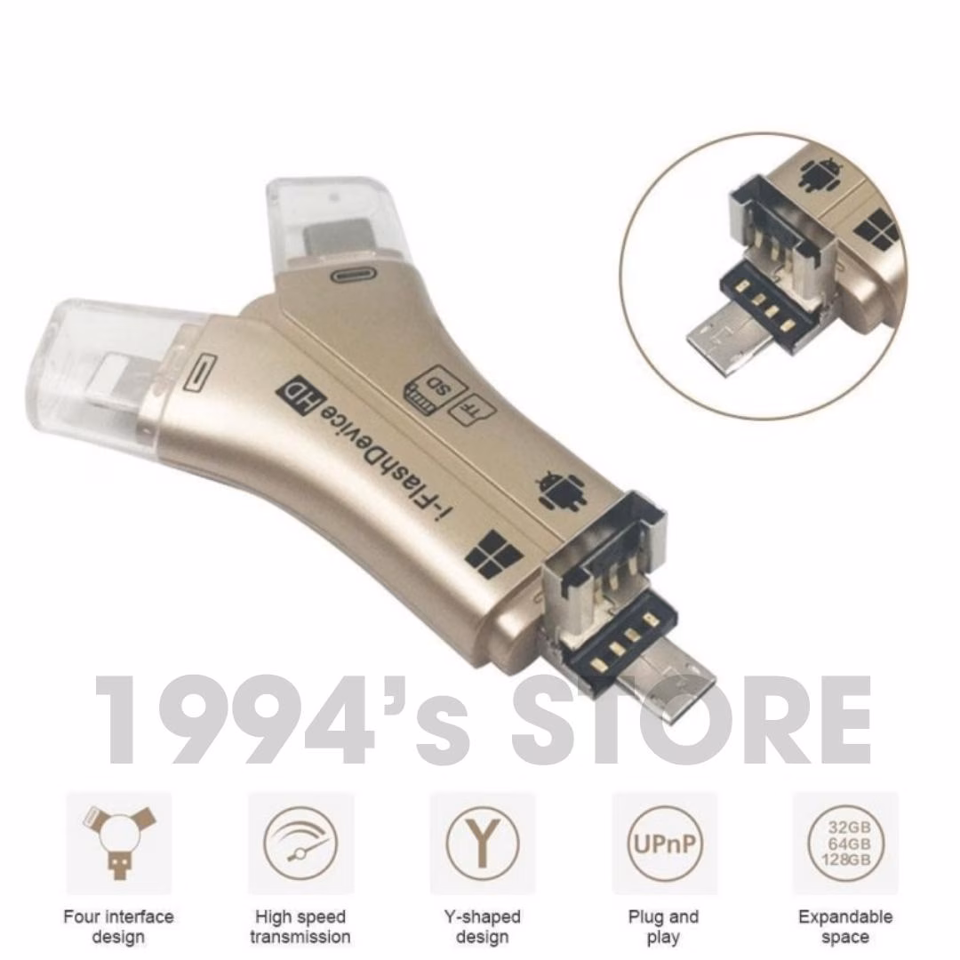 Đầu đọc thẻ nhớ SD/Micro SD đa năng cho mọi loại điện thoại & laptop