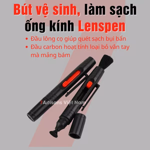 Bút lau lens camera máy ảnh, làm sạch ống kính Lenspen