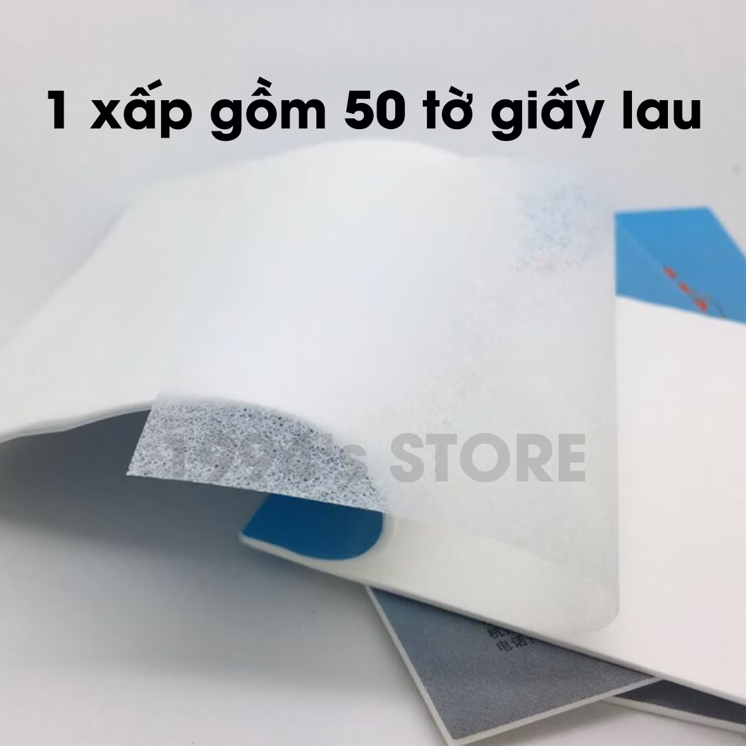 Giấy dầu lau lens, ống kính, màn hình LCD máy ảnh, máy quay, máy tính, laptop, điện thoại, máy tính bảng