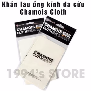 Khăn da cừu vệ sinh lens, lau ống kính máy ảnh, điện thoại (da cừu thật 100%)