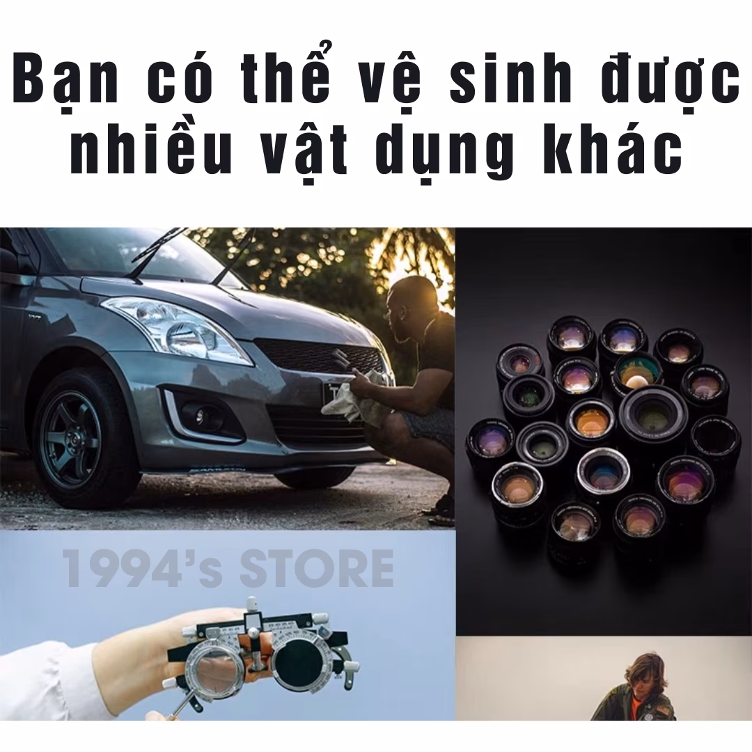 Khăn da cừu vệ sinh lens, lau ống kính máy ảnh, điện thoại (da cừu thật 100%)