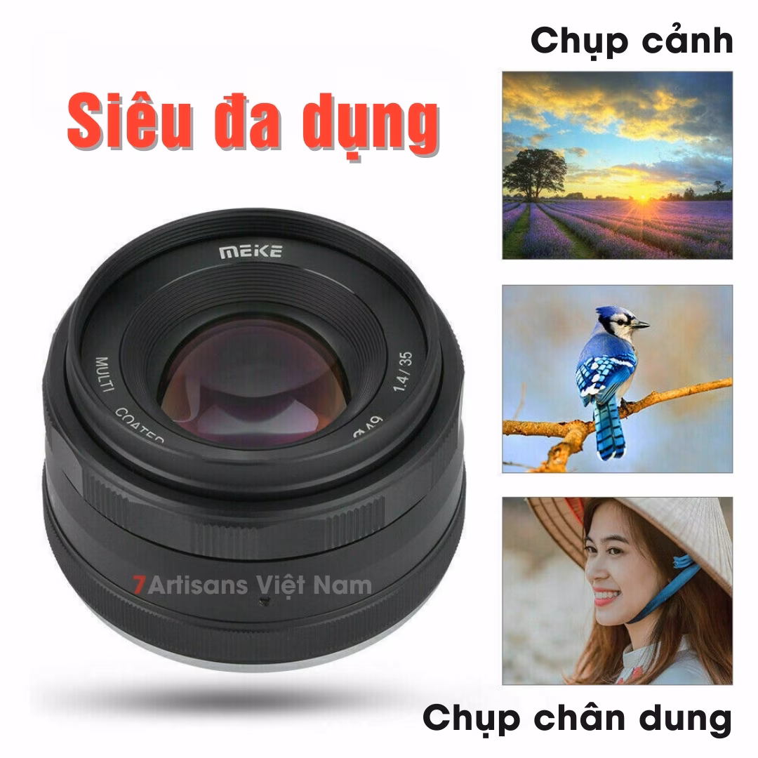 Meike 35mm F1.4 – Lens đa dụng