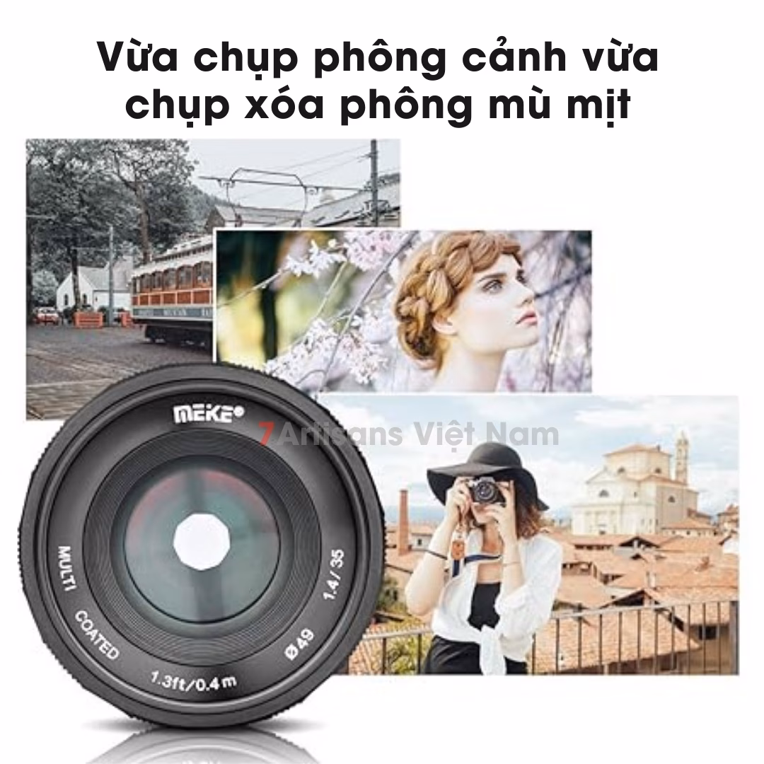 Meike 35mm F1.4 – Lens đa dụng