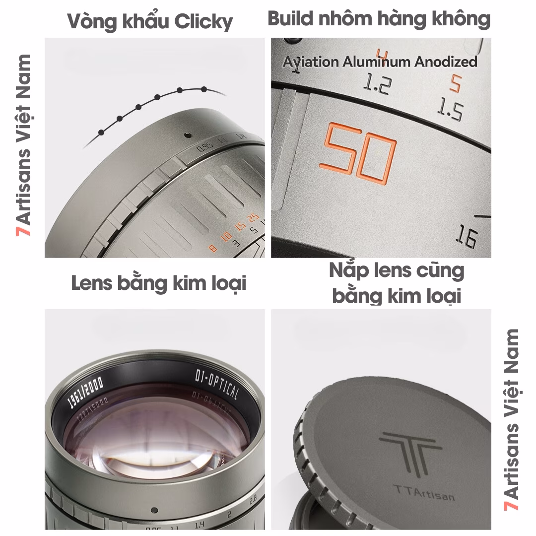 TTArtisan 50mm F0.95 ASPH FullFrame – Lens chụp chân dung xóa phông mù mịt cho cho Leica M
