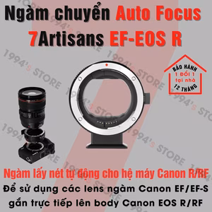 Ngàm chuyển 7Artisans EF-EOS R/RF cho ống kính Canon EF/EF-S và EOS R/RP
