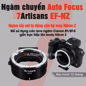 Ngàm chuyển 7Artisans EF-NZ dùng cho máy ảnh Nikon Z gắn lens của Canon EF