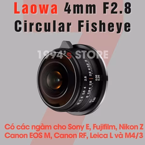 Laowa 4mm F2.8 Circular Fisheye