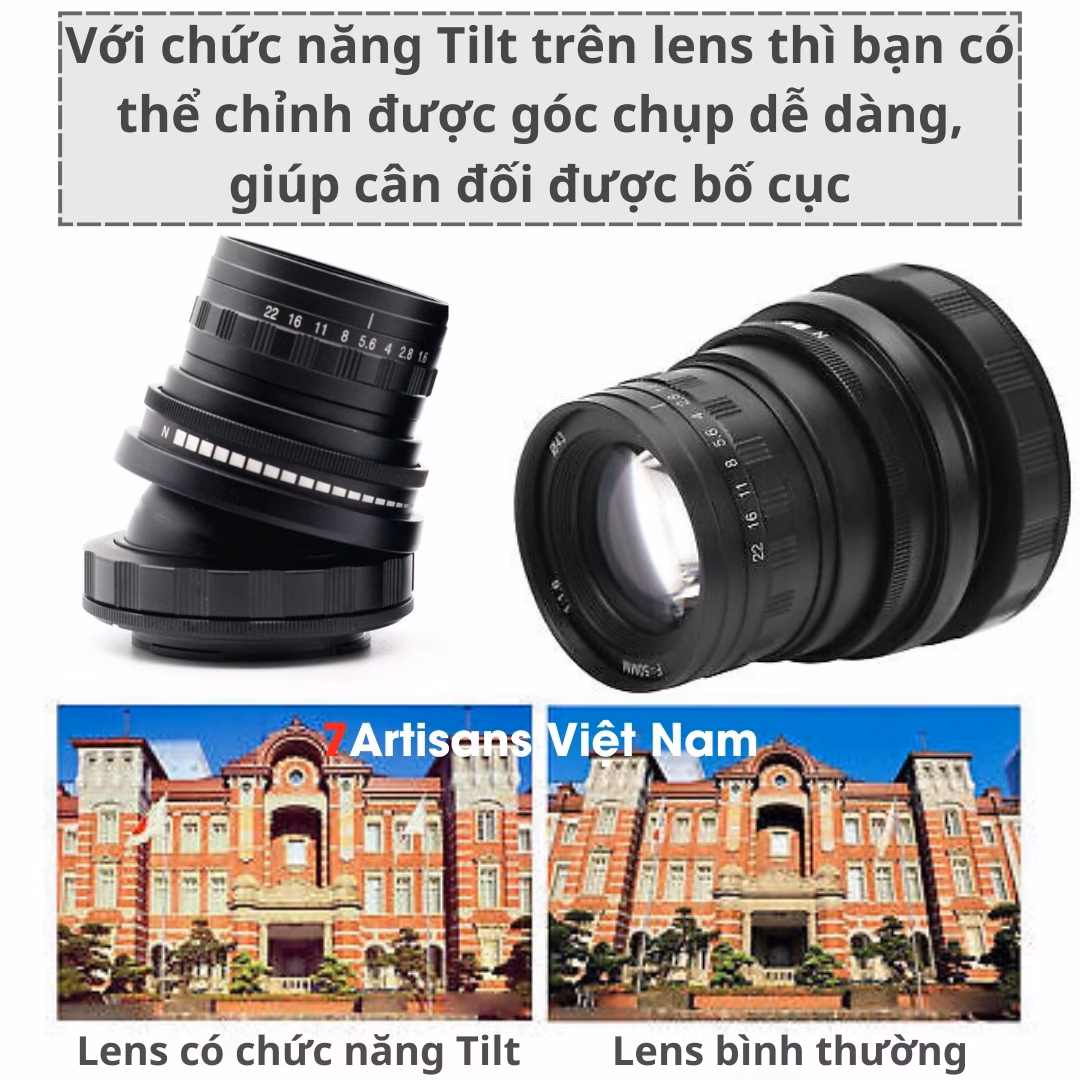 Kaxinda 50mm F1.6 Tilt Version 2